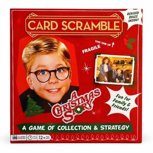 A Christmas Story Game Night Card & Scrabble Set – Holiday Family Game